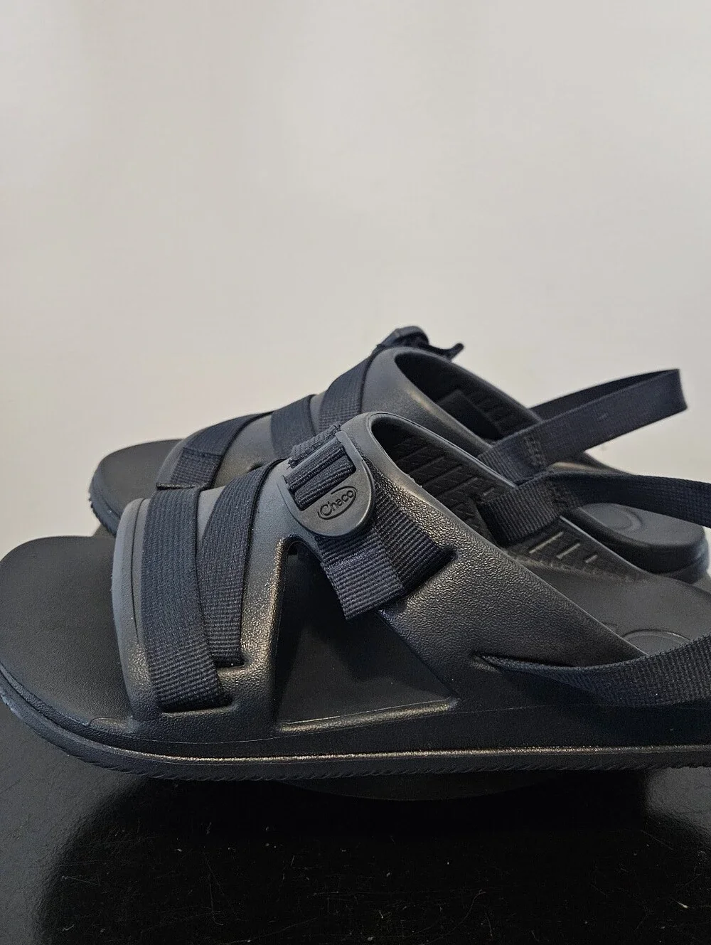 Chaco Men’s Chillos Sport‎ Sandals Navy Size 10 Lightweight Adjustable